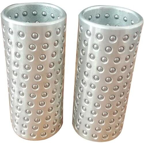 38mm-50mm inner diameter 50mm-160mm length miniature precision steel balls guide post aluminum sleeve oil-free bushing bolt