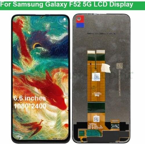 6.6"For Samsung Galaxy F52 5G LCD Display Touch panel digitizer For Samsung F52 5G Display F52 5G SM-E5260 LCD Display