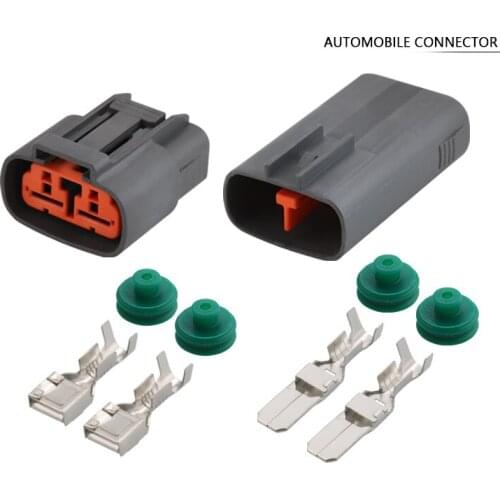 20 Set 2 Way Female And Male Sumitomo DL Series Automotive Connector With Terminals And Seals 6195-0060 6195-0057