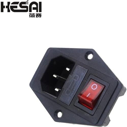 15A 250V Power Switch AC Part for Makerbot for Ultimaker 3 in 1 Fuse Supply Socket