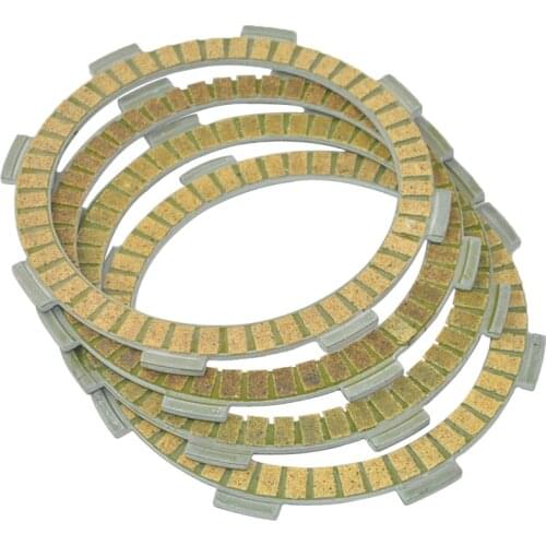 4PC Motorcycle Friction Clutch Discs Plates For Honda CRF100F 04-14 XL100S 79-85 XR100 81-84 Motard 05-07 XR100R 85-03