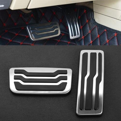 For Ford Explorer 2011 - 2019 Car Styling Foot Rest Pedal Footrest Non-slip Gas Fuel Pad Pedals Cover Automatic
