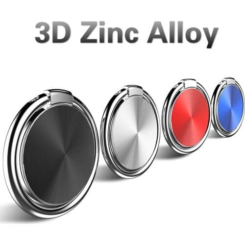 Ring Buckle Phone Holder Metal Round Desktop Watch TV Multi-function Small Bracket Lazy Phone Buckle