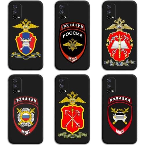 Russia National Police Logo Phone Case For OPPO Realme 6 Pro C3 5 Pro C2 RENO2-Z A11X XT