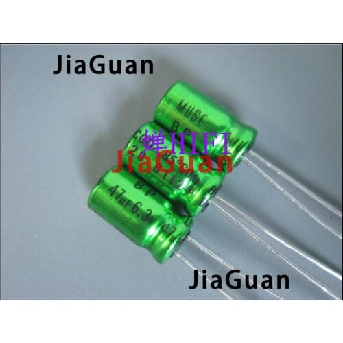 20PCS NEW NICHICON MUSE ES BP 47UF 6.3V 6X11MM 6.3V47UF Nichicon MUSE-BP 47UF/6.3V 47UF6.3V BP non-polar