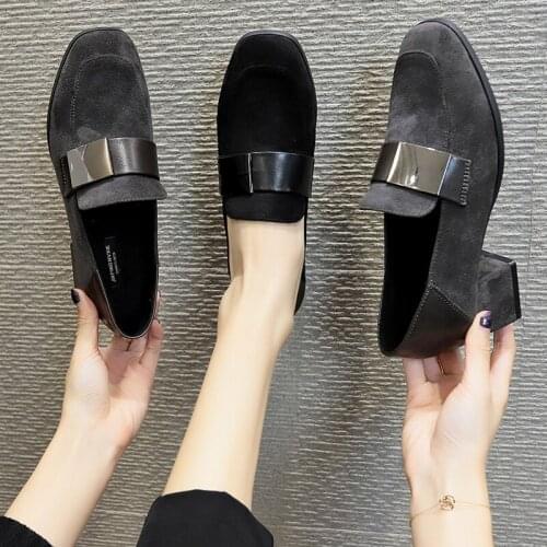 New spring fashion wild womens singles shoes color matching non-slip simple and elegant professional daily womens shoes U29-17