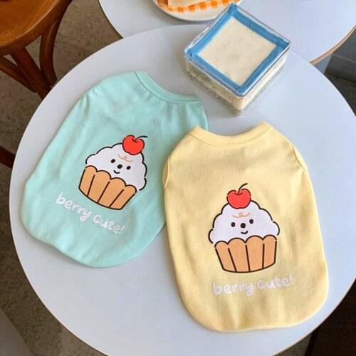 New Puppy Dog Clothes Vest T-shirt Cute Pet Puppy Summer Vest Small Dog Dogs Clothing for Small Apparel Cotton T Shirt Apparel