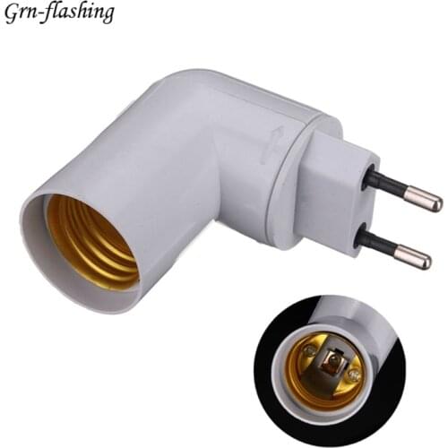 E27 EU plug Lampholder Fireproof with power on-off controller switch Portable Bulb Holder Insulation Socket Lighting Accessories
