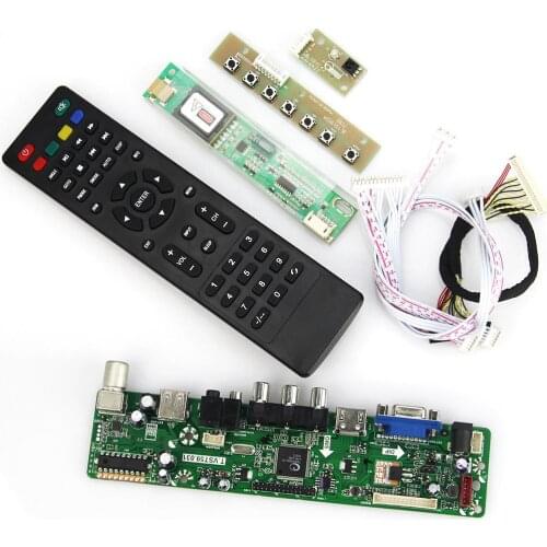T.VST59.03 LCD/LED Controller Driver Board For QD15TL07 QD15TL03 (TV+HDMI+VGA+CVBS+USB) LVDS Reuse Laptop 1280x800