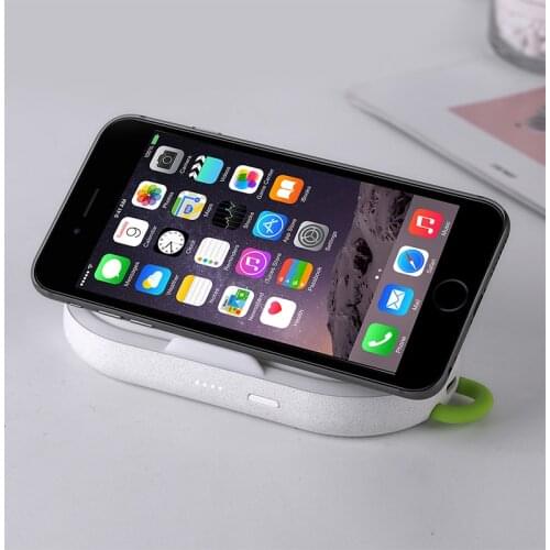 Suitable for iPhone, Huawei, Samsung inductive wireless mobile charging power supply, luminous charger and carry it H4-T