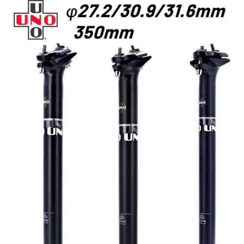 UNO Bicycle Seatpost MTB Seat Post Road Bicycle Seatpost Mountain Bike Seatpost 27.2/30.8/31.6-350MM Aluminum Bicycle Seatpost