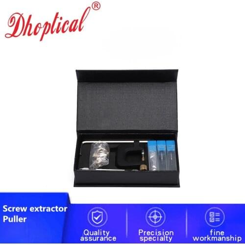 Professional Optical Eyeglasses Screw Extractor Puller Glasses Broken Screw Removal Remover Tool Set