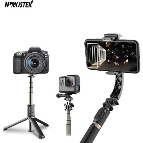UPMOSTEK Q08 Handheld Gimbal Stabilizer with Bluetooth Shutter for Phone Camera Selfie Stick Tripod for Smartphone Gopro Vlog