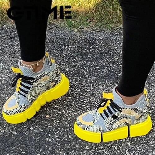 2020 Women Casual Shoes Woman Fashion Mixed Colors Platform Sneakers Trainers Women Flat Women Sneakers Basket