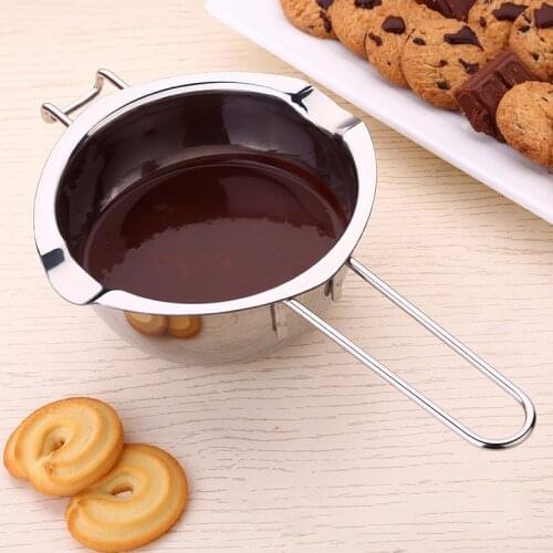1pc Stainless Steel Chocolate Cheese Melting Pot Pan Bowl DIY Accessories Tool Butter Candy Warmer Pastry Baking Tools-30