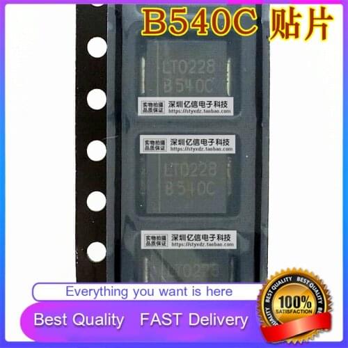 10Pcs/Lot New Original SMD SCHOTTKY Diode B540C SMC PACKAGE Good Quality