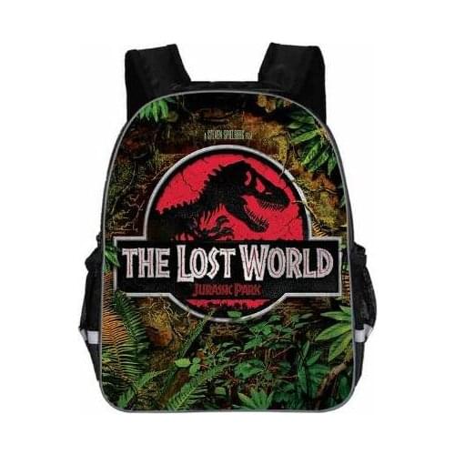 Dinosaur World Backpack Animal Anime Jurassic Dragon Casual School Bags Toddlers Boys Girls Teenager Mochila Gift Bolsa