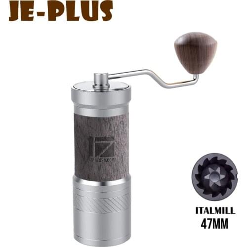 1zpresso Je plus super portable coffee grinder Italy made 47mm burr super manual coffee mill 304stainless steel burr adjustable