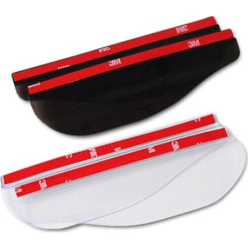 2pcs/lot PVC Car rearview mirror rain eyebrow for DACIA logan duster sandero lodgy sandero dokker accessories stickers styling