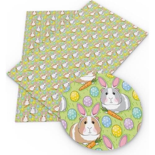 20*33cm Guinea Pig Faux Synthetic Leather Fabric For Bows Leather Crafts DIY Handmade Material Earrings,1Yc20671