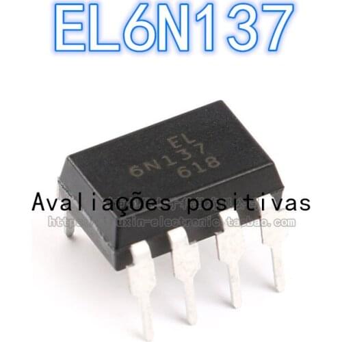 20PCS-200PCS 2021+ New original EL6N137 DIP-8 6N137 DIP8 opto-isolator logic output