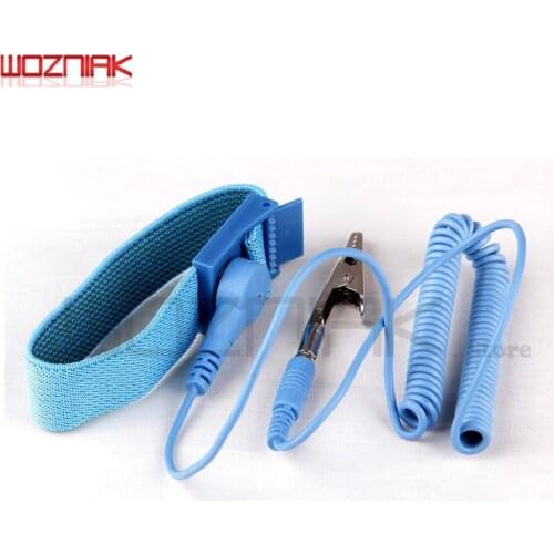 Anti Static ESD Wrist 0.1s Fast Electrical Discharge Strap Elastic Band with Clip for Sensitive Electronics Repair Work Tools