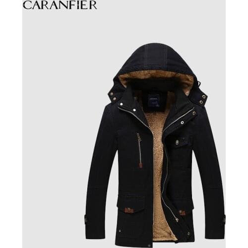 Мужские классические тренчи CARANFIER China At AliExpress