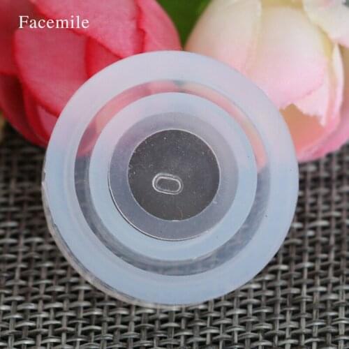 Facemile 1pcs DIY Round Shape Silicone Ring Mold For Epoxy Resin Jewelry Making Mould Tools Fondant Cake Decorating Tools
