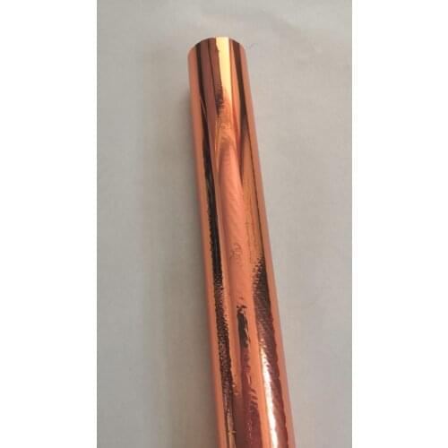 Hot stamping foil metallic foil Bronze color 289 hot press on paper card or plastic stamping foil heat stamping film 32cm x 120m