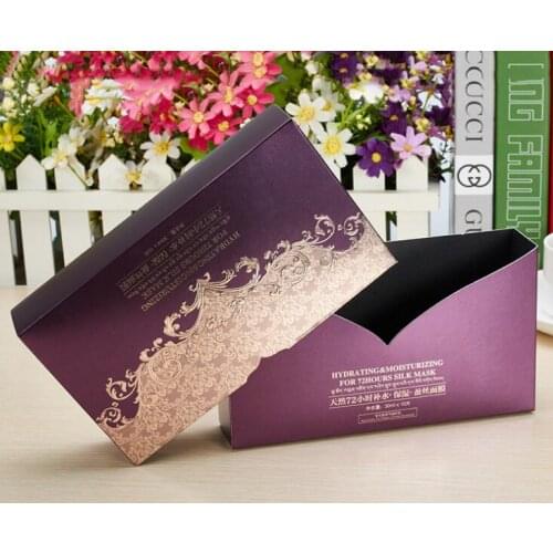 Manufacturer luxury high quality black cardboard magnetic cosmetic perfume packaging box custom logo ---PX11817