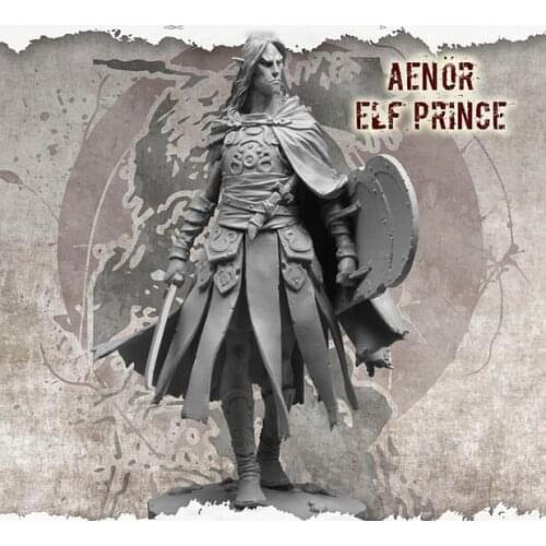 1/24 Scale Unpainted Resin Elf Prince collection figure