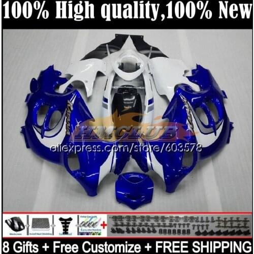 Body For SUZUKI KATANA GSXF 750 600 GSX600F 2CL.48 GSXF750 98 99 00 01 02 GSXF600 1998 1999 2000 2001 2002 Fairing blue white