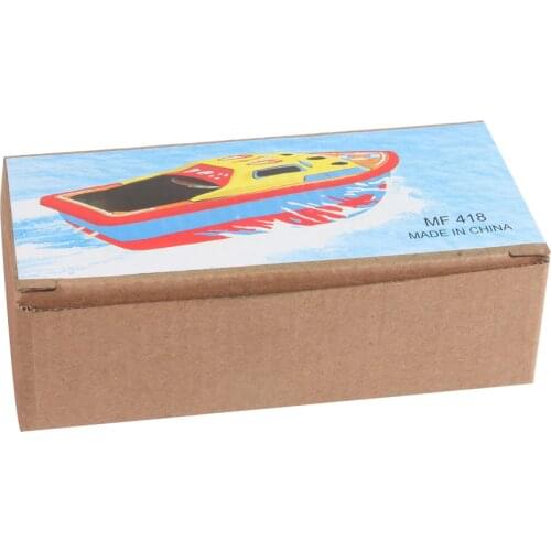 Boat Tin Toy Floating Steam/Candle Powered Collectible Put Put Boat