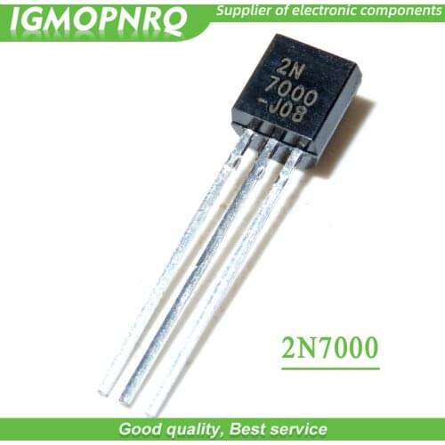 20PCS 2N7000 TO92 Small Signal MOSFET 200 mAmps, 60 Volts N-Channel TO-92 Original and new