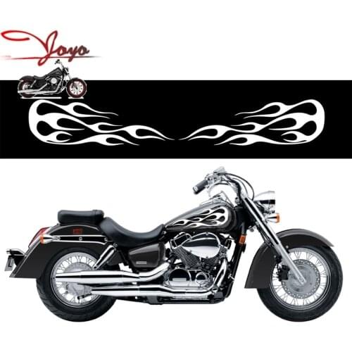 Motorcycle Flame Gas Tank Decals Stickers For Honda Shadow VT750 Universal