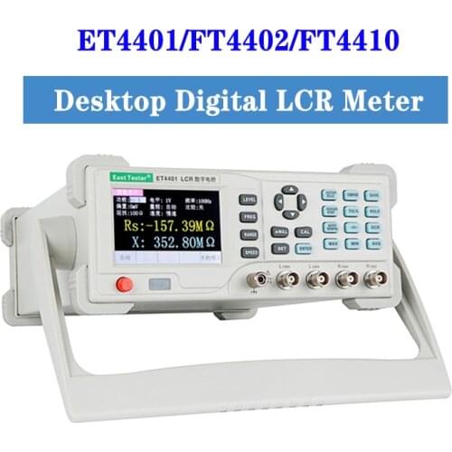 Desktop LCR Digital Bridge Capacitance Resistance Impedance Capacitance Inductance Measure Instrument ET4401 ET4402 ET4410