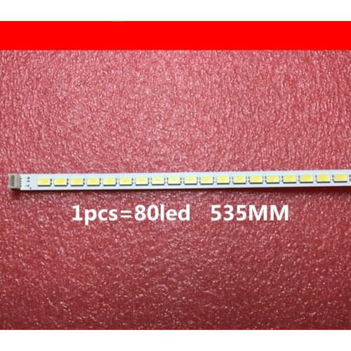 2pcs/lot New 535mm LED Backlight strip 80leds for TCL 48 inch TV L48E5390A-3D Light Bar 67-H94636-0A0 Screen LVF480SSTM E8 V1