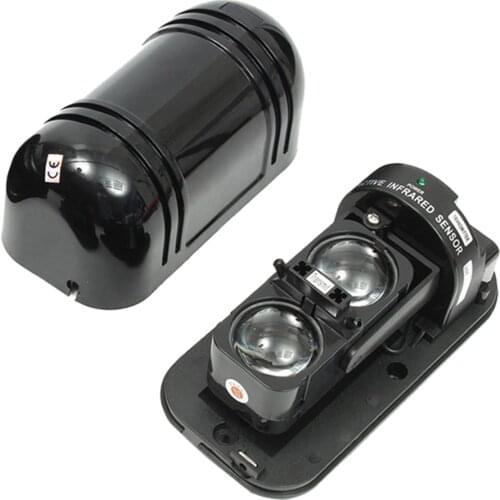 New IR Alarm Beam Sensor Indoor Outdoor Infrared Detector Sensor Alarm