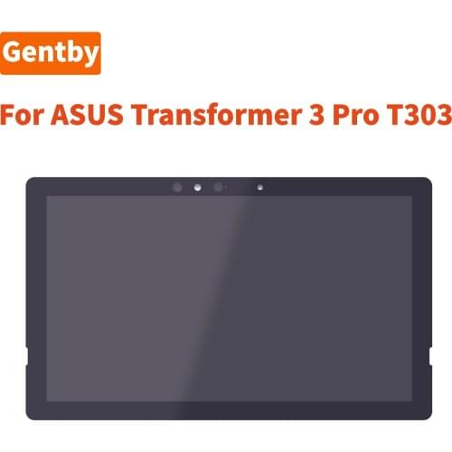 New Original 12.6" LCD for ASUS Transformer 3 Pro T303 T303U T303UA WQHD Touch Screen Digitizer Assembly Replacement
