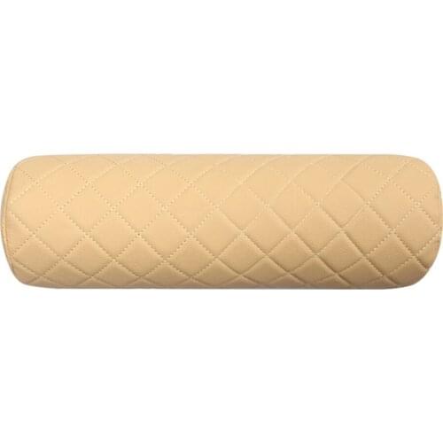 Neck Support Pillow For Car Headrest Children Skin-feeling Leather Ivory Polyester New Black Gray High Elastic Nylon Universal