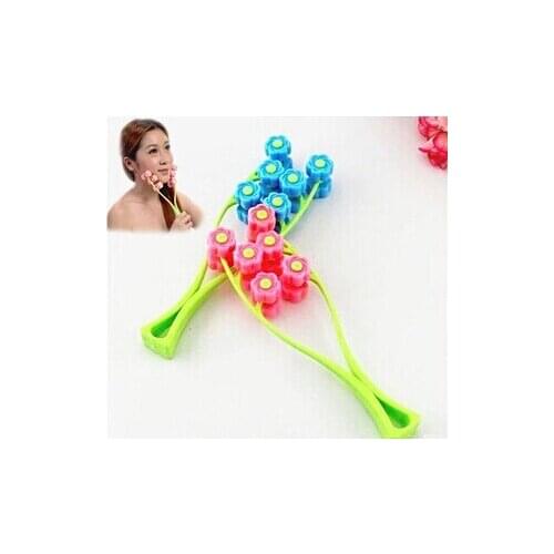 Flower shape round face-lift massage roller face facial massager anti cellulite losing weight face care beauty slimming products