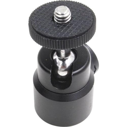 360 Degree Rotation Mini Ball Head Ballhead 3/8 inch Screw Mount Stand for DSLR Camera Camcorder