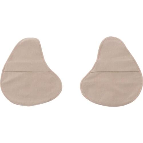 Protect Pocket Fake Boobs Cover For Silicone Breasts Mastectomy L