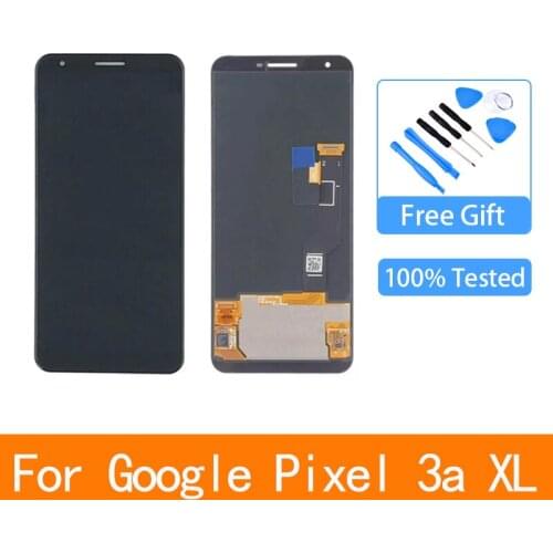For Google Pixel 3AXL LCD For Google Pixel 3A XL Display LCD Screen Touch Digitizer Assembly 3axl Lcd