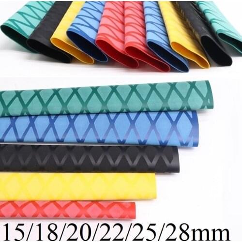 2M 25 mm Anti Slip Heat Shrink Tube Fishing Rod Wrap Handle Racket Grip Sleeve Insulated Protect Waterproof Cover
