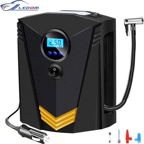 Professional Car Tyre Inflator 12V Digital Tire Inflatable Pump Illumination Auto Air Compressor for Cars Wheel Tires Electric