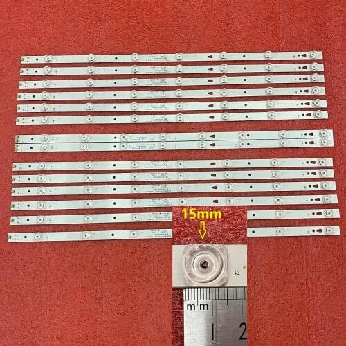 New 5set=70pcs LED Backlight strip for LT-55C550 LED55D08B-ZC14CG-02 LED55D07A-ZC14CG-02 30355008225 30355007206 LED55D8 LED55D7