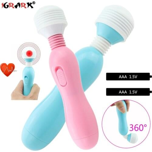 Portable Mini Vibrator Magic Vagina Wand Clitoris Stimulator Adult Anal Sex Toys for Women G Spot Messager Female Masturbator