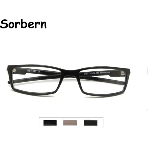 Ultralight Sports Men Glasses Frame Tr90 Optical Eyeglasses For Man Square Glases Optik Mens Eye Frames Monturas De Lentes