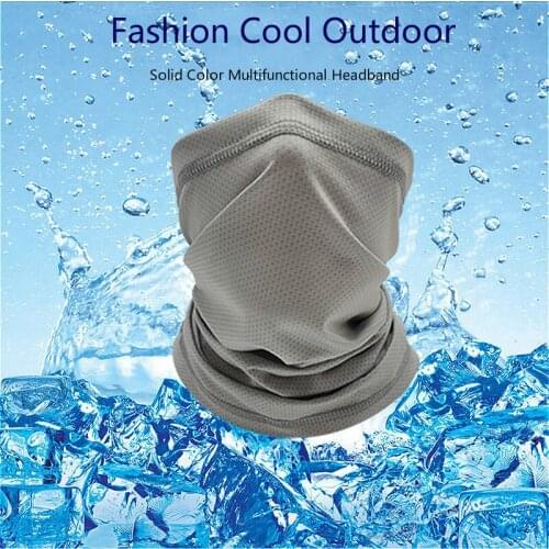 1pcs Outdoor Fishing Anti Mosquito/Sunscreen Headband Scarf Face Cover Cycling Running Hiking Hunting Bicycle Ski Can Be Used